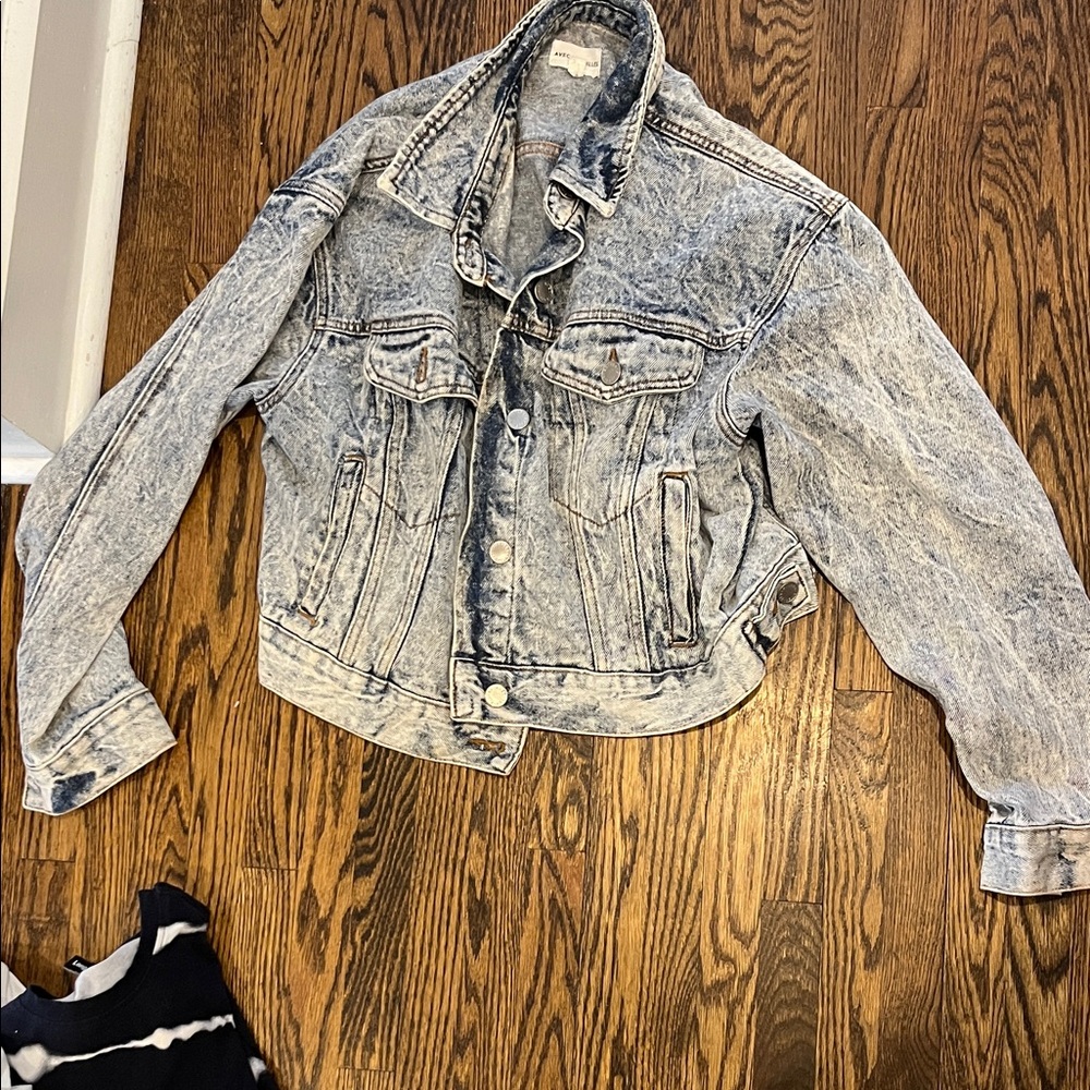 Avec Les Filles Blue Jean Jacket